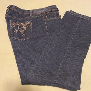 Fantasy stretch blue jeans size 12